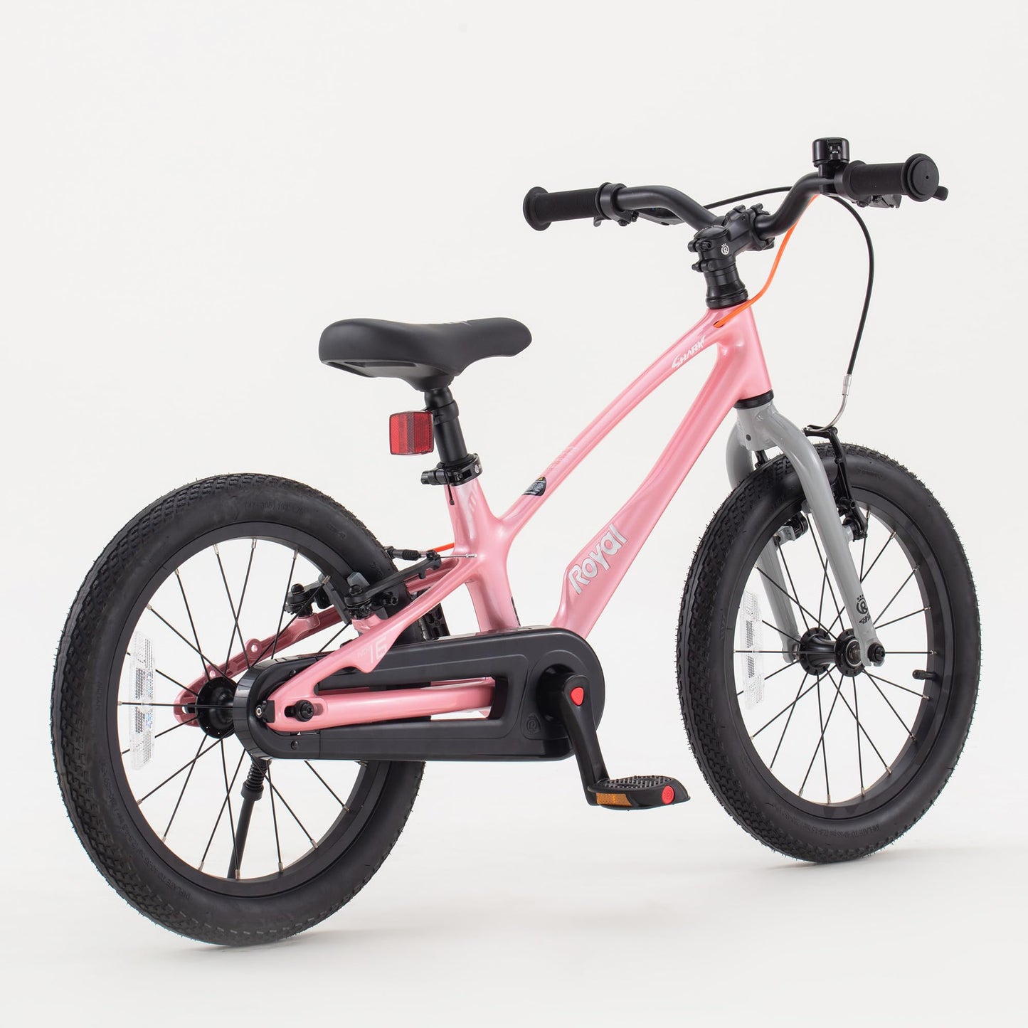 RoyalBaby EZ-Shark Ultra-Light 16 Inch Kids Bike Beginners Learning Bicycle Lightweight Alloy Boys Girls Ages 4+ Years, Pink