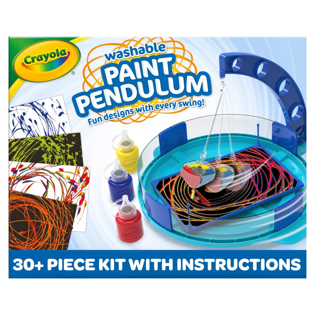 Crayola Washable Kids Paint Set (12ct), Classic and Glitter Paint for Kids, Essential Arts & Crafts Supplies, Toddler Painting Kit, Teacher Classroom Must Have [Amazon Exclusive]