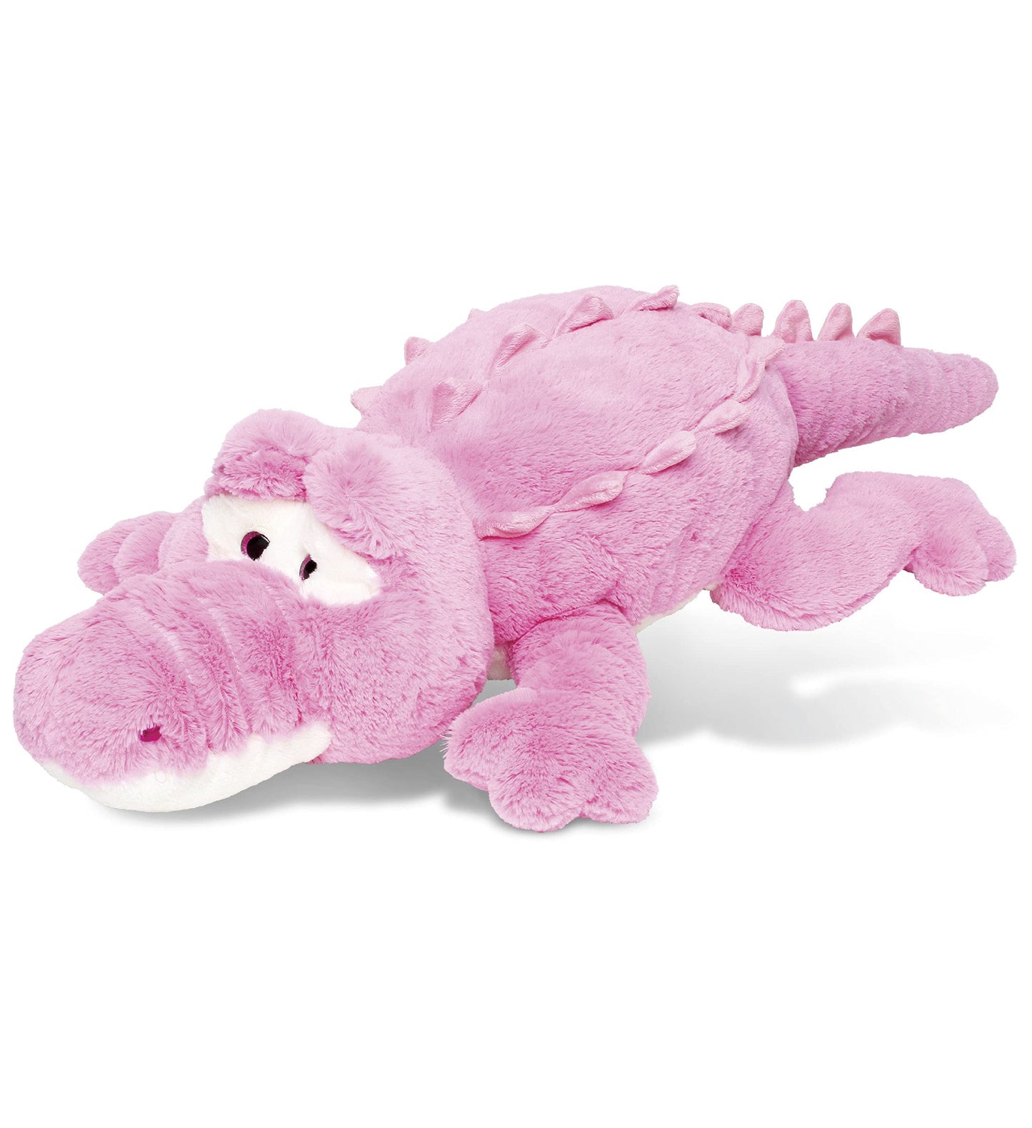 DolliBu Plush Alligator Stuffed Animal Pillow Size - Super Soft Animal Pillow for Kids, Cozy Nap Buddy, Floor Pillow for Kids & Toddlers, Jumbo Hugging Plush - 34 Inch