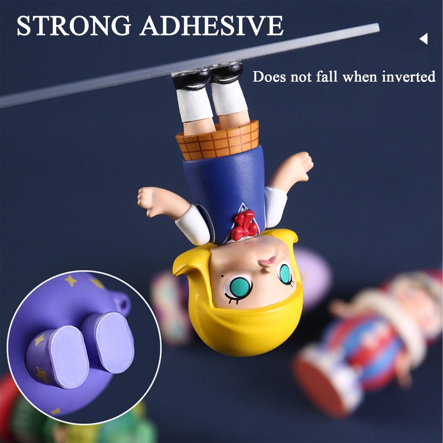 Adhesive Stick dots Two-Sided Sided Mounting Putty Stick Tack for Wall Hanging Crafts Balloons Festival Party Decorations,Clean Removable(100)