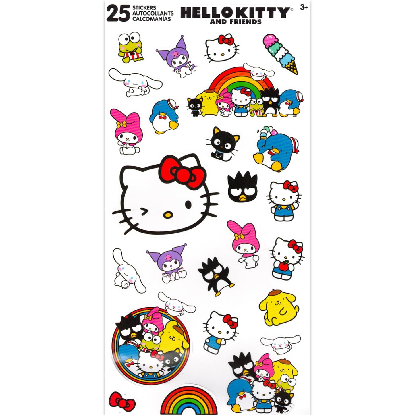 Sanrio Washi Masking Tape Variety Pack - Bundle with 16 Decorative Hello Kitty & Cinnamoroll Washi Tape Rolls for DIY Crafts, Scrapbooking, Journals, More Stationery