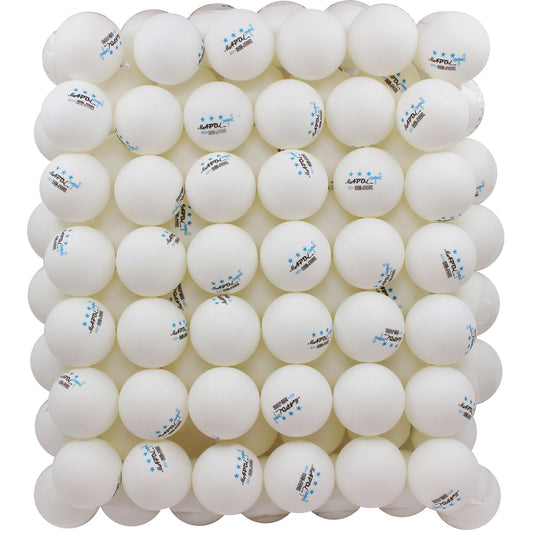 MAPOL 100 Pack White 3-Star Table Tennis Balls Advanced Training Ping Pong Ball