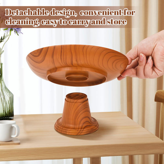 Fruit Bowl for Kitchen Counter Plastic Decorative Footed Fruit Bowls Key Holder Bowl for Entryway Table Home Decor