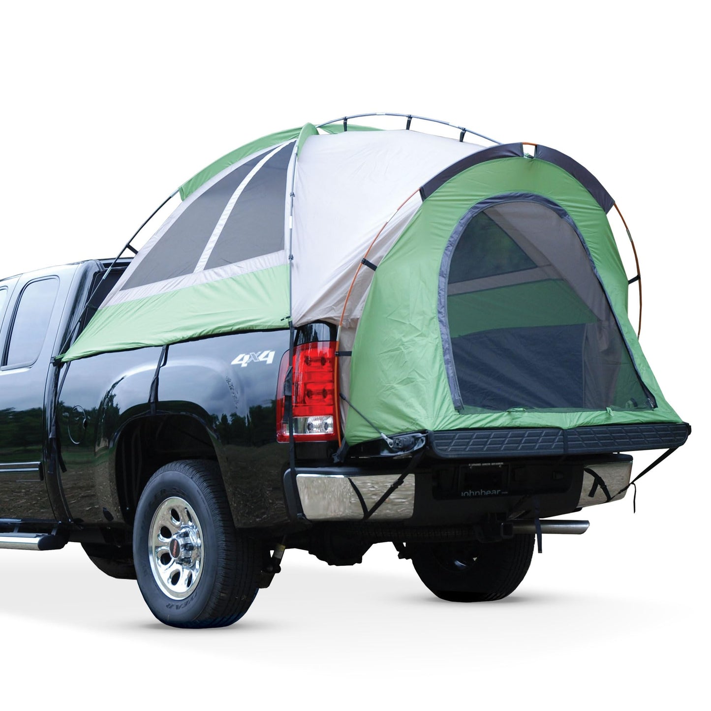 Napier Backroadz Truck Tent 13 Series | Pickup Truck Bed Camping Tent | Rainfly for Water Protection | Sturdy and Spacious 2-Person Truck Bed Tent | Easy 10-Minute Setup | Green/Gray