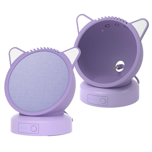 Liboer Pop Battery Base Portable Battery Base for Pop, Pop Battery Base with Protective Case Not Including pop Speaker (Purple)
