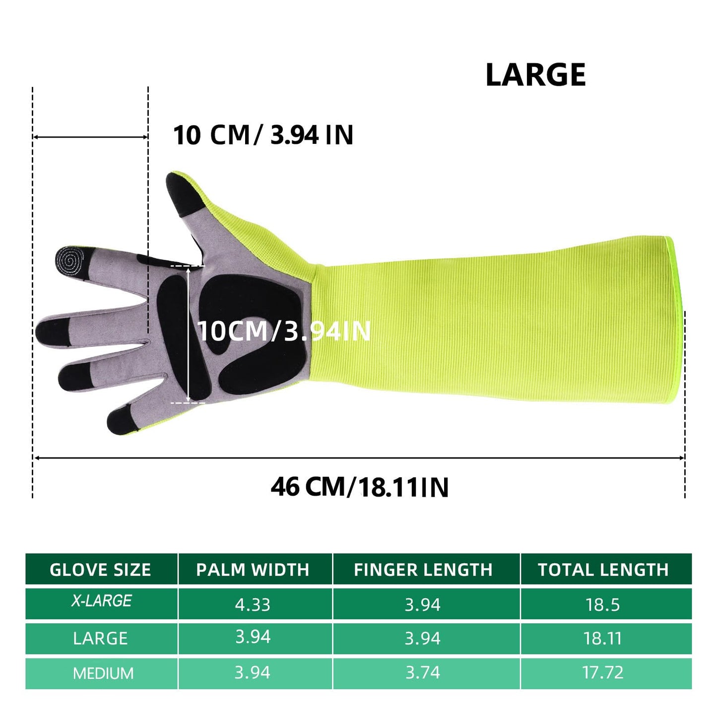 MEPEREZ 3-in-1 Gloves for Gardening Lightweight, Farming & Cleaning, Thorn Proof, Anti-Slip, Comfort, Breathable, Abrasion Resistant