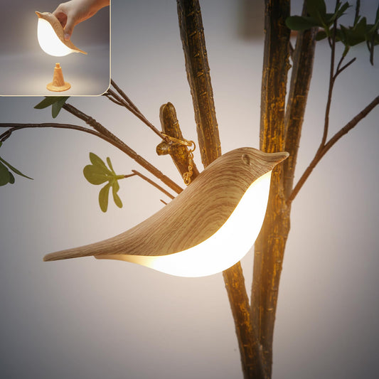 YM Dragon Bedside Lamps Bird Lamp Bird Decorations for The Home Small Lamps for Small Spaces Night Light for Kids ABS Plastic Cute Lamp for Bedroom, Living Room, Kitchen, Outdoor, Office Decor