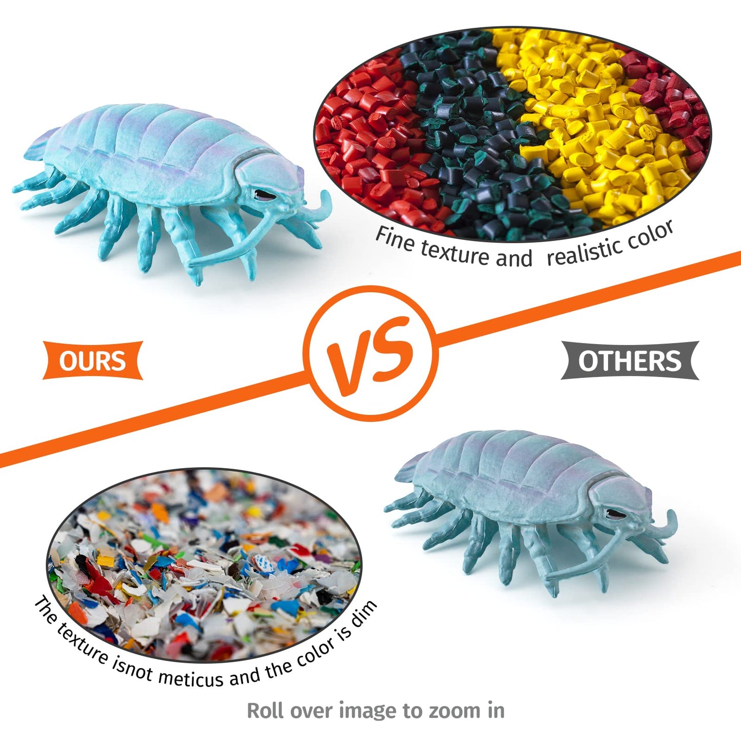 GUFOPONAS Mini Incredible Prehistoric Sea Creatures Toys for Kids Deep Ocean Animals Figures Marine Animal Toys 2-4 Inch Cake Topper Educational School Project for Kids Toddlers