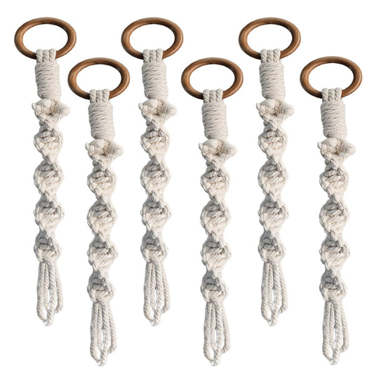 Macrame Plant Hanger Extender (16″-6packFBM)