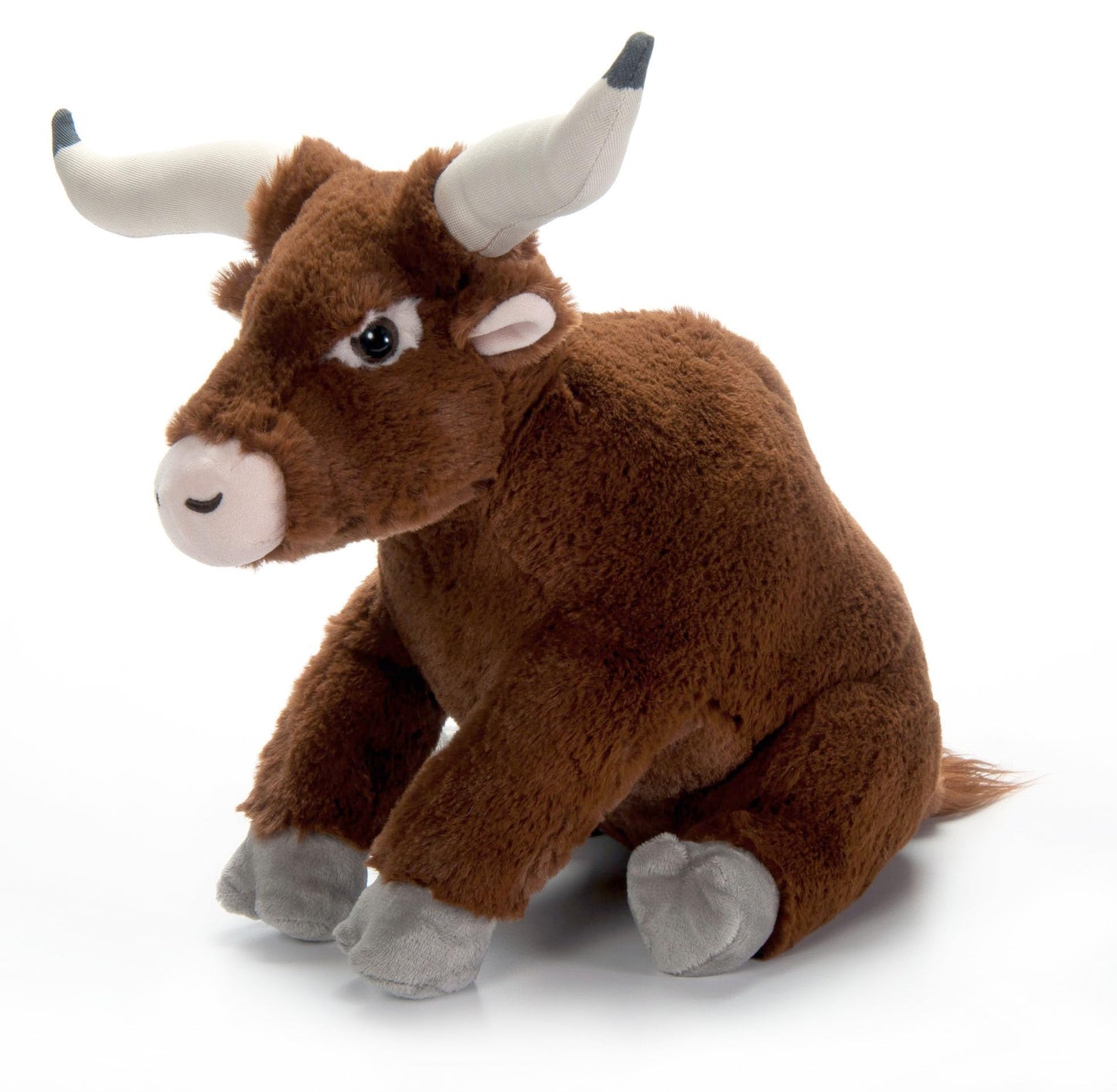 The Petting Zoo Watusi Stuffed Animal Plushie, Gifts for Kids, Wild Onez Wildlife Animals, Watusi Cow Plush Toy, 12 inches