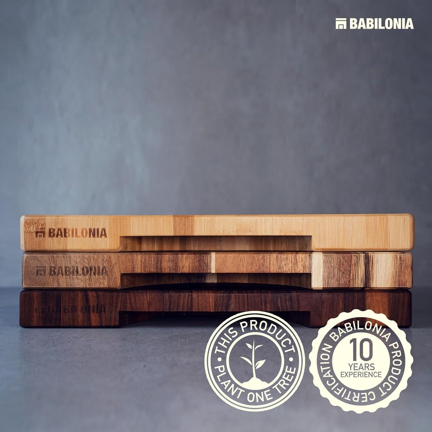 XXL American Black Walnut Cutting Board 24 x 15 Inch (ExtraThick 1.7"), Hardwood Butcher Block, Charcuterie, Heavy Duty End Grain Wood Chopping Board with Juice Groove & Handles (Oil & Plate included)