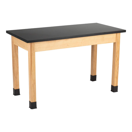 Learniture Science Lab Table w/Chemical Resistant Top (24" W x 48" L)