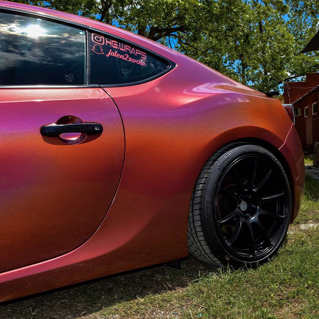 VViViD+ Gloss Psycho Chameleon Copper Premium Vinyl Wrap Film (50ft x 5ft)