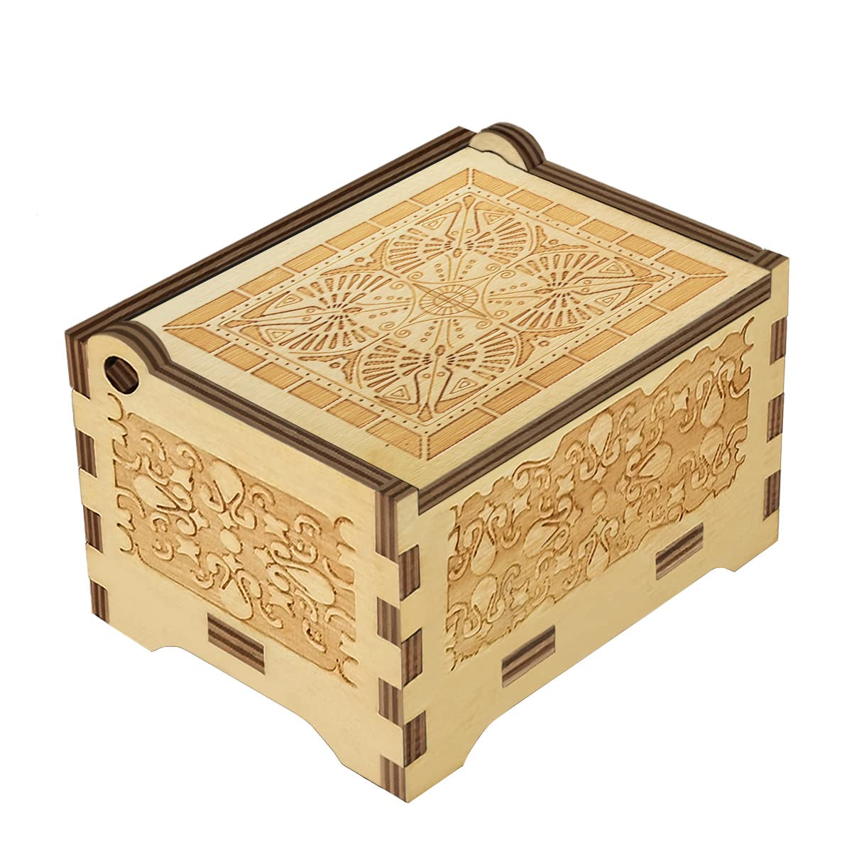Sooharic Daughter Gifts from Dad, Wooden Music Box, Dad to Daughter Gifts, Suitable for Birthday/Christmas/Keepsake