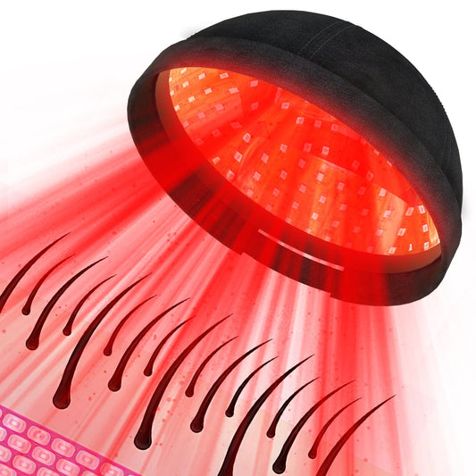 PUPCA Laser Cap (FDA Cleared), Professional Medical Grade Laser Hair Growth Treatment Product for Men & Women, Red Light Therapy for Hair Growth, Treat Alopecia