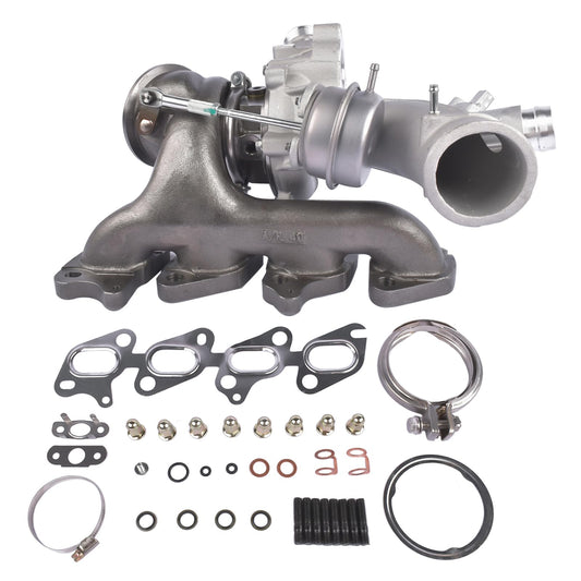TEKKOAUTO 667-203 55565353 Turbo Charger Turbocharger Kit Compatible with 2011-2018 Chevy Cruze Sonic Trax Buick Encore 1.4L Engines 55565355