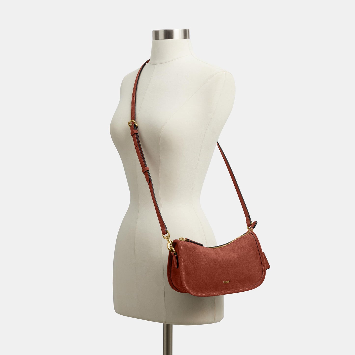 COACH Suede Waverly Bag