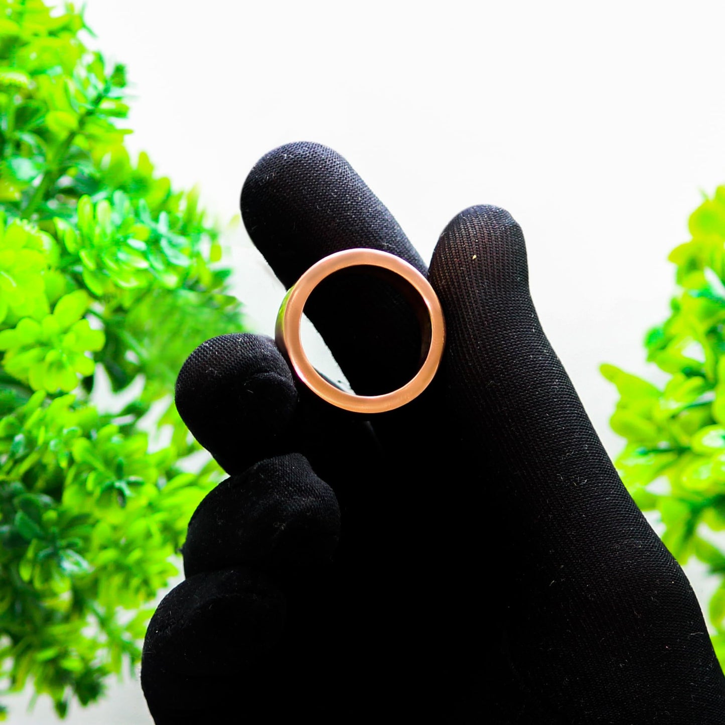 Krishnaa Jewels Pure Copper Handcraftede Natural Healing 2mm Heavy Thick Ring Ethnic Jewelry for Men and Women (3)
