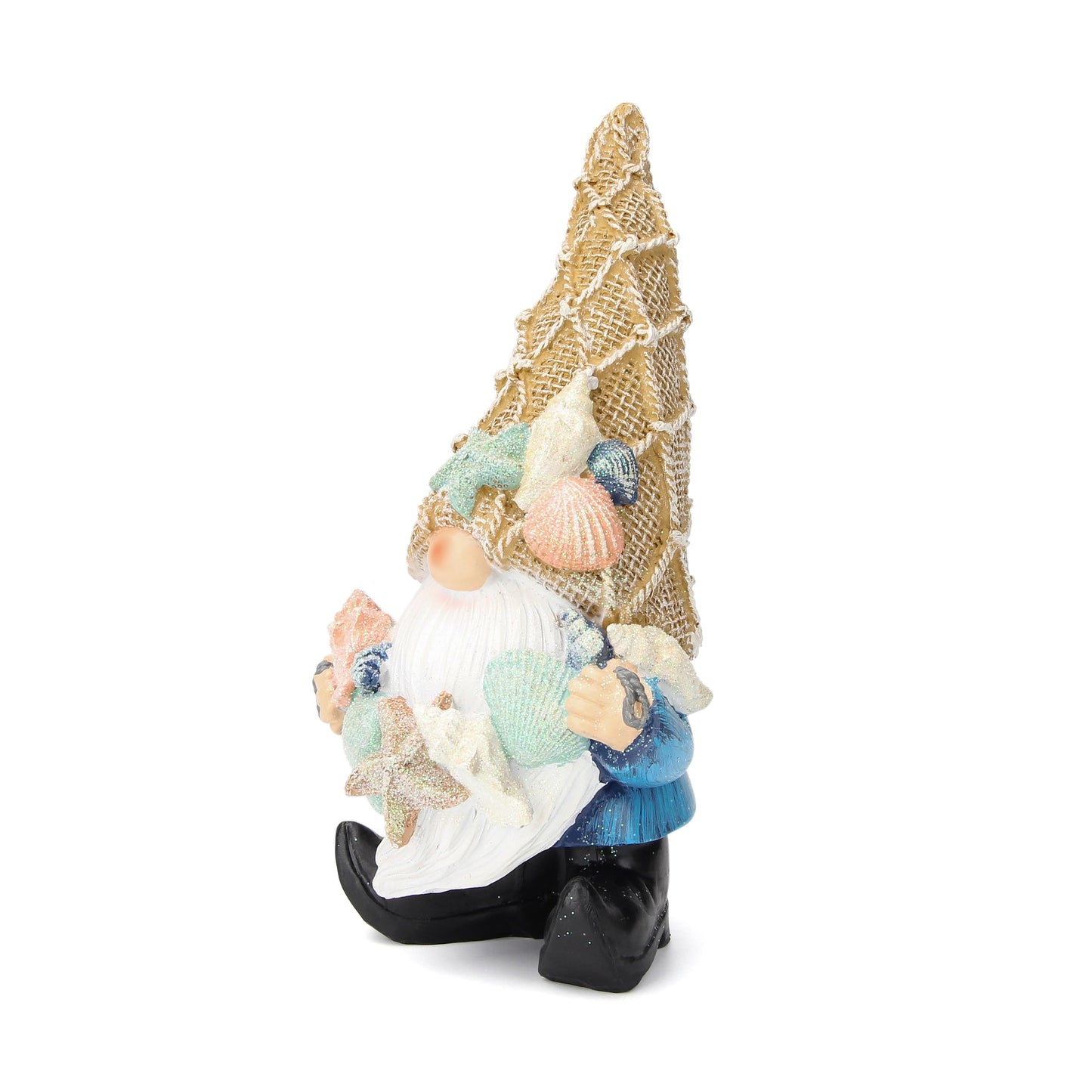 Leekung Garden Gnomes Statues - Outdoor Funny Garden Decor - Ocean Gnomes for Indoor/Outdoor, Beach, Patio, Lawn, Yard, Porch, Bookshelf Gifts