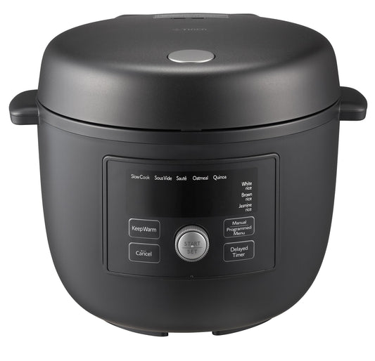 Tiger COL-A40U 2.6-Quart Compact 8-in-1 Electric Multi-Cooker with 21 Programmed Menus (Black)