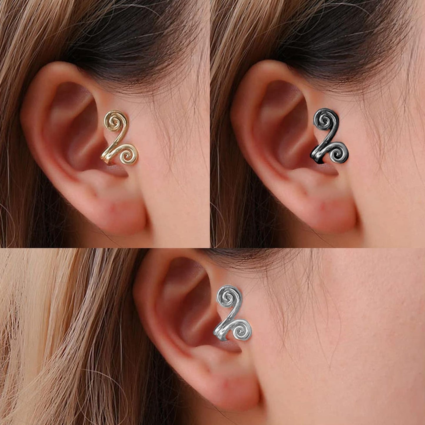 Lymphatic Earrings for Women Silver Zircon Hoop Huggie Earrings Dainty Fashion Jewelry Gifts