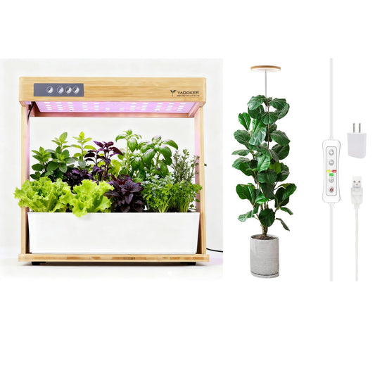 yadoker Plant Grow Light and Indoor Hydroponic Garden System