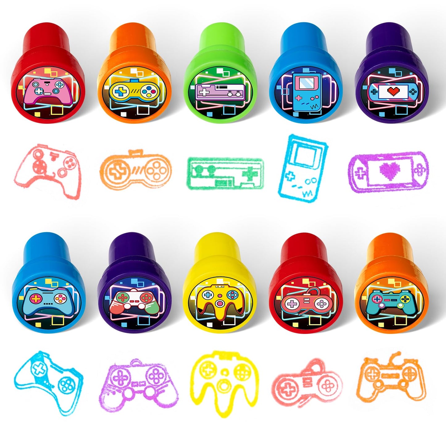 DMIGHT Video Game Party Favors Birthday Supplies for Kids Bags Game On Stuffer Gifts Boys Gamer Party Decorations