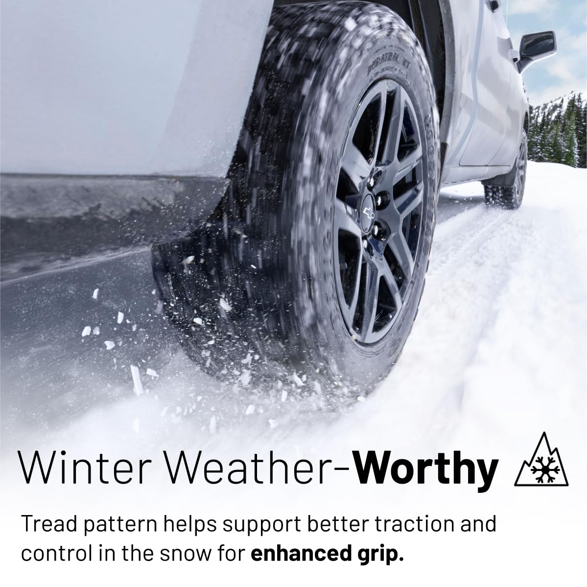Goodyear Wrangler DuraTrac RT All-Season Radial Tire, 37X12.50R20LT, Set of 1