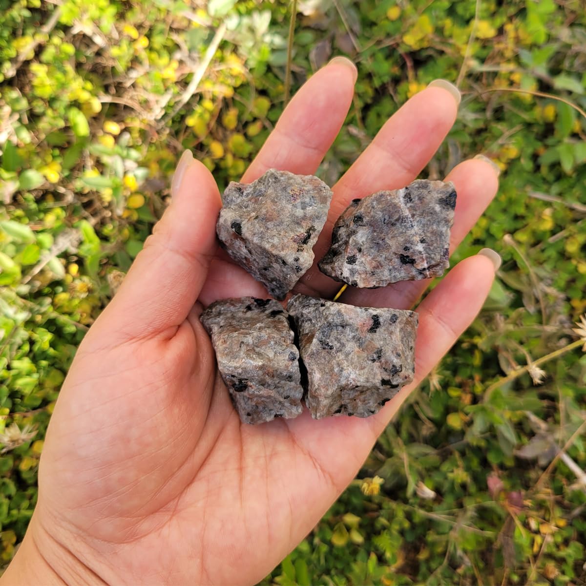 Natural Raw Crystals Rough Stones Rocks for Tumbling Polishing Cabbing Gemstones Crystals and Healing Stones for Wicca Reiki,Fountian Rocks for Decorations (Flame Yooperlite)