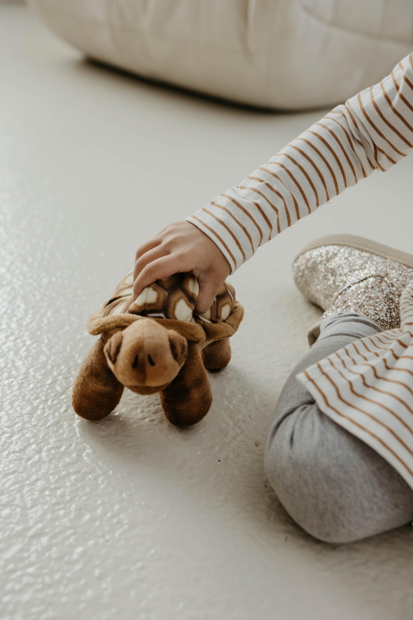The Petting Zoo Desert Tortoise Stuffed Animal Plushie, Gifts for Kids, Wild Onez Wildlife Animals, Desert Tortoise Plush Toy 9 Inches
