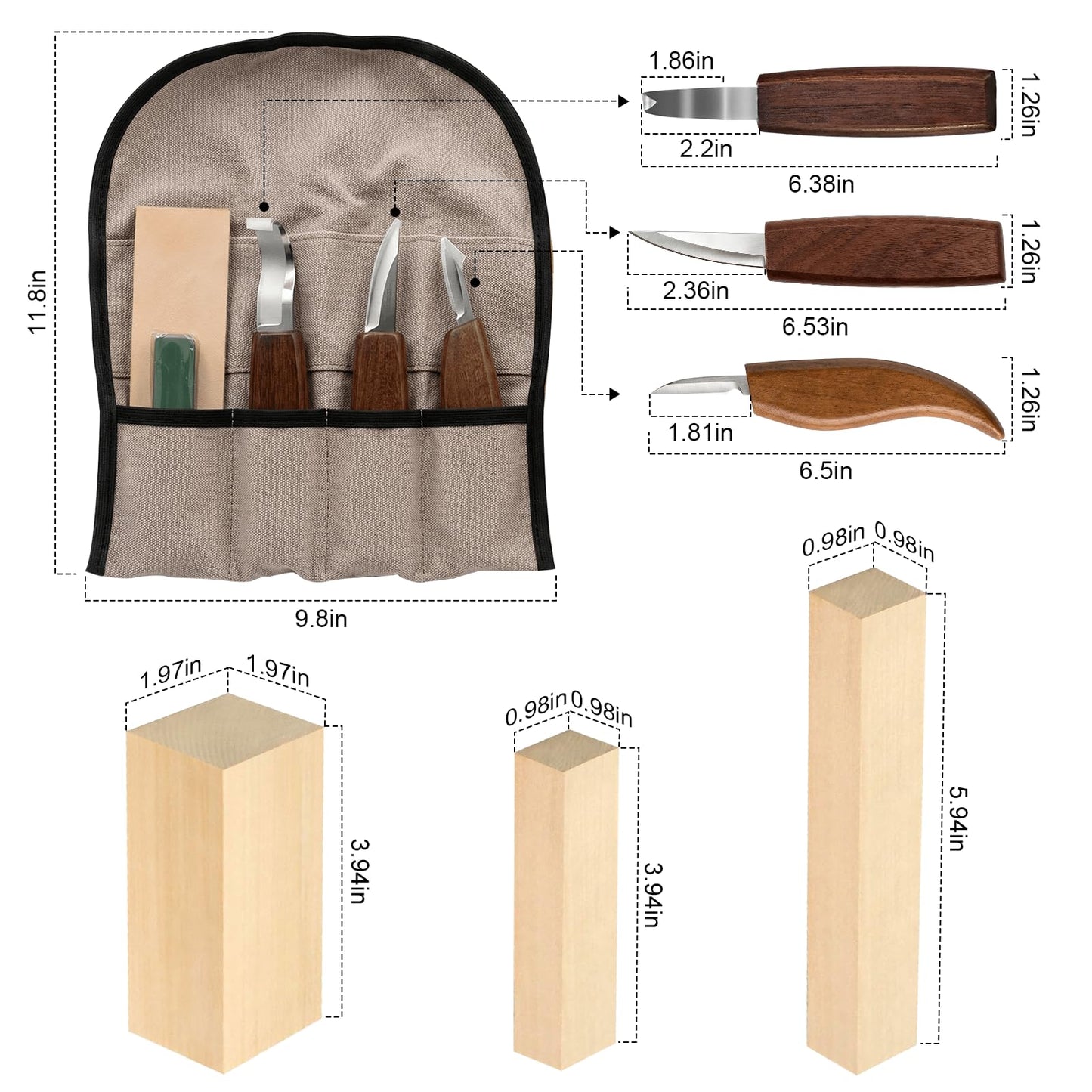 30 Piece whittling wood Includes Basswood Blocks Designed for Adults and Beginners，wood、basswood、wood carving kit、basswood carving blocks、wooden blocks、wood carving、whittling kit.First the gift