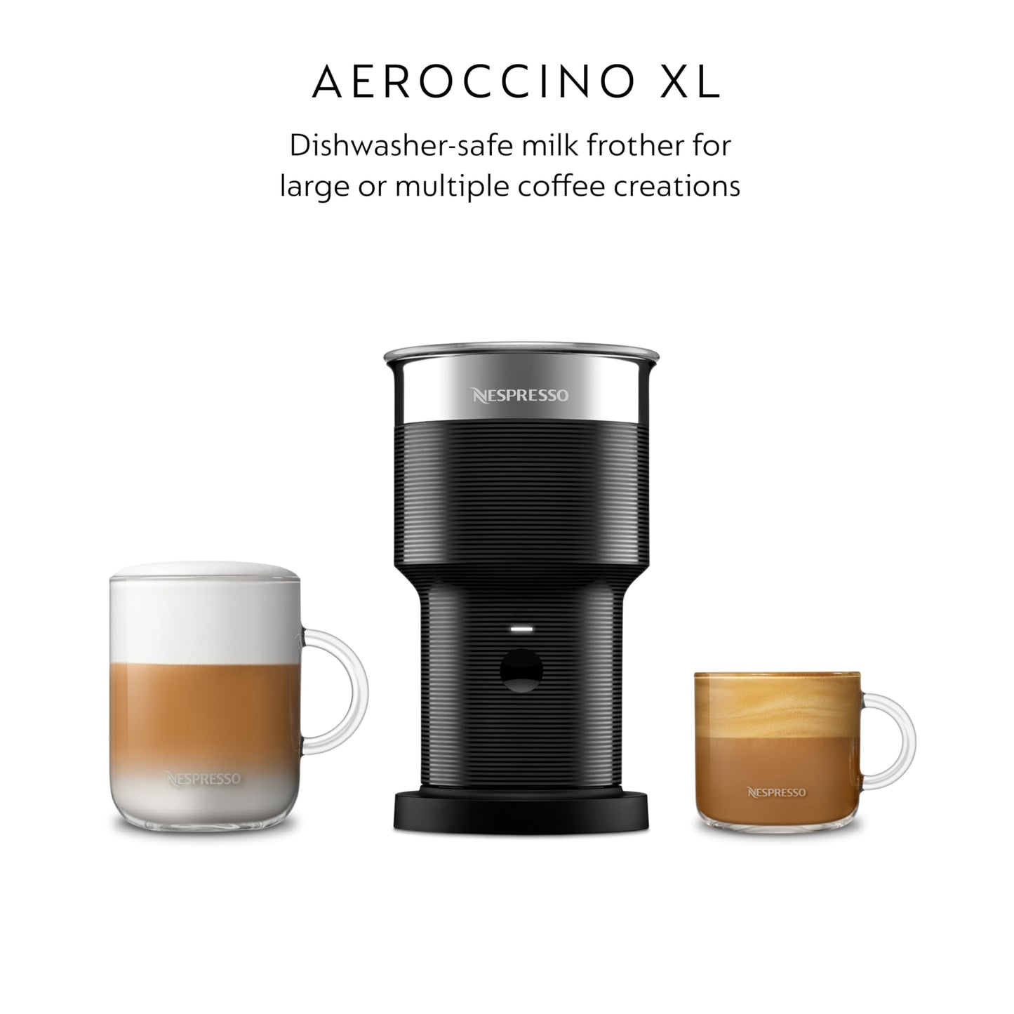 Nespresso Professional Machine Starter Bundle for Businesses, Zenius Professional Coffee Machine and Milk Frother