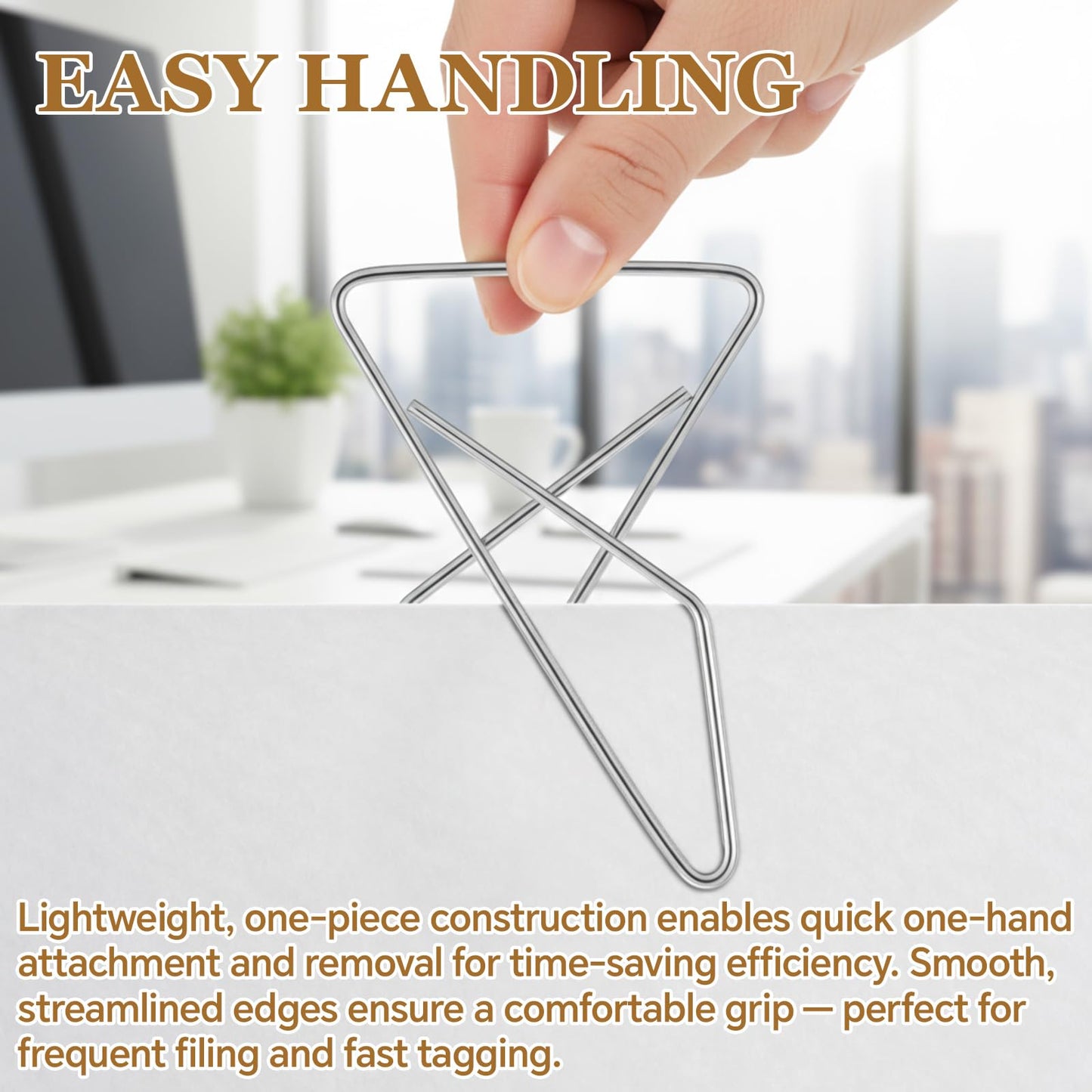 Tosstuki 48 Pcs Ideal Paper Clamps Butterfly Clips Large Mental Butterfly Wire 2.56 x 1.69 Inch No. 1 Size Silver Durable Metal Clips for Crafting Sewing Paper Fabric DIY Project Holders