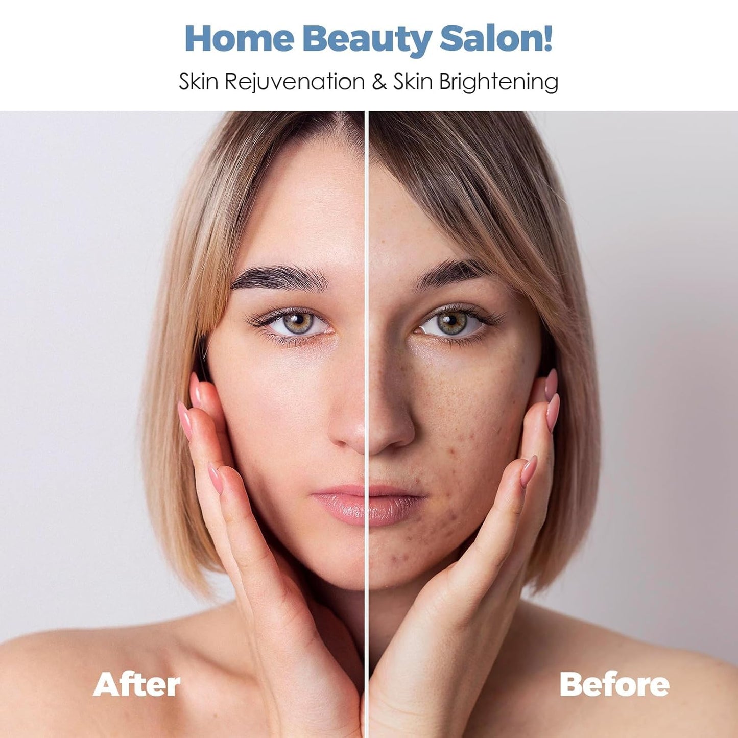 OPT Laser Hair Removal For Women And Men, At-Home Laser Hair Removal with Ice Cooling,IPL Laser Hair Removel with 999999 Flashes, Hair Removal Device for Face Leg Armpit Arm Bikini Line, Max 25J