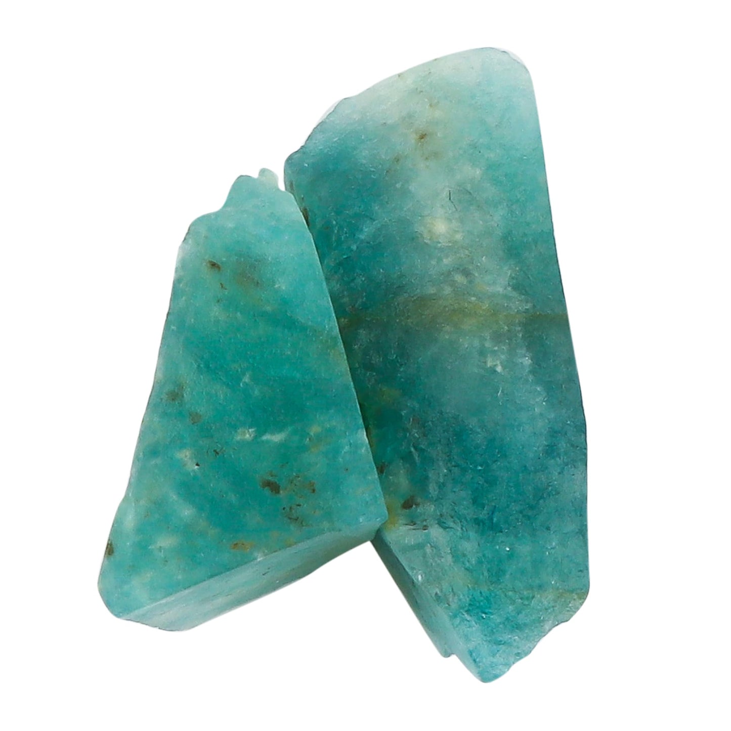 CRYSTALIS 2pcs Natural Big Grandidierite Loose Gemstone Wholesale Bulk Rough Jewelry Making Supply, Chakra & Healing Raw Stones, Wire Wrapping, DIY, Gem Collection [15-25mm]