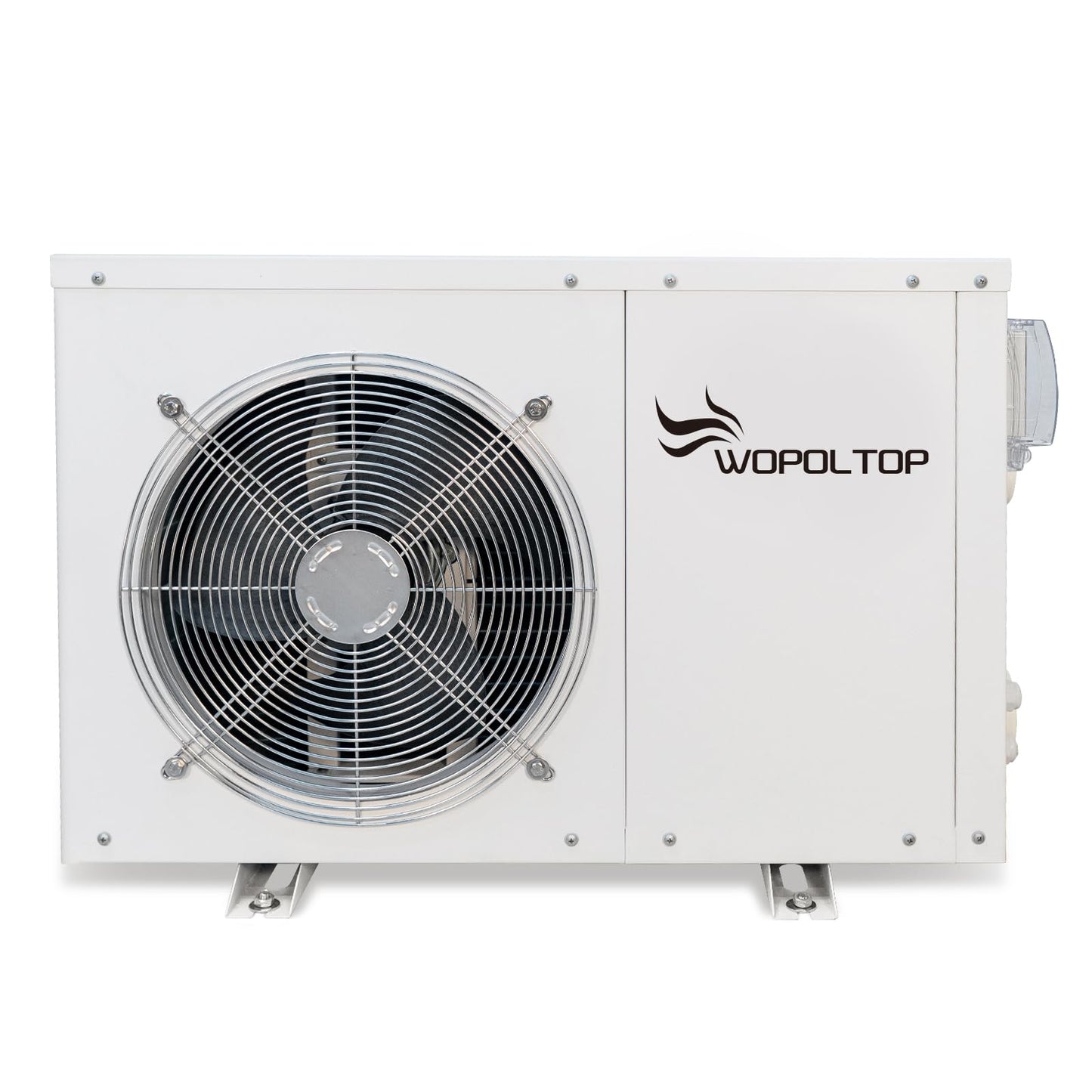 WOPOLTOP 20,000 BTU Swimming Pool Heat Pump - for Above and In Ground Pools and Spas, 5.6kW Electric Swimming Pool Heater Pump with Titanium Heat Exchanger, 110V~120V/ 60Hz, Up to 4200 Gallons