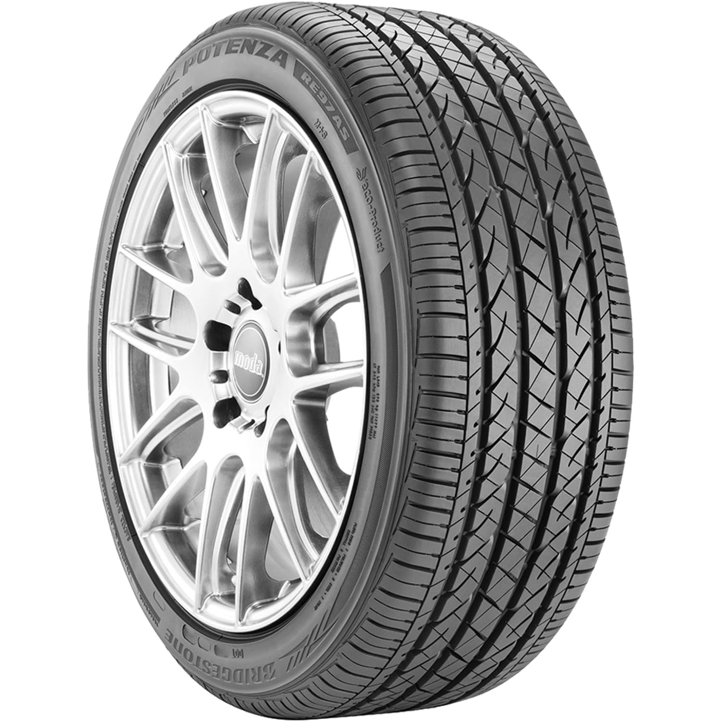 Bridgestone Potenza RE97AS Run-Flat Passenger Tire P225/55RF17 95 V
