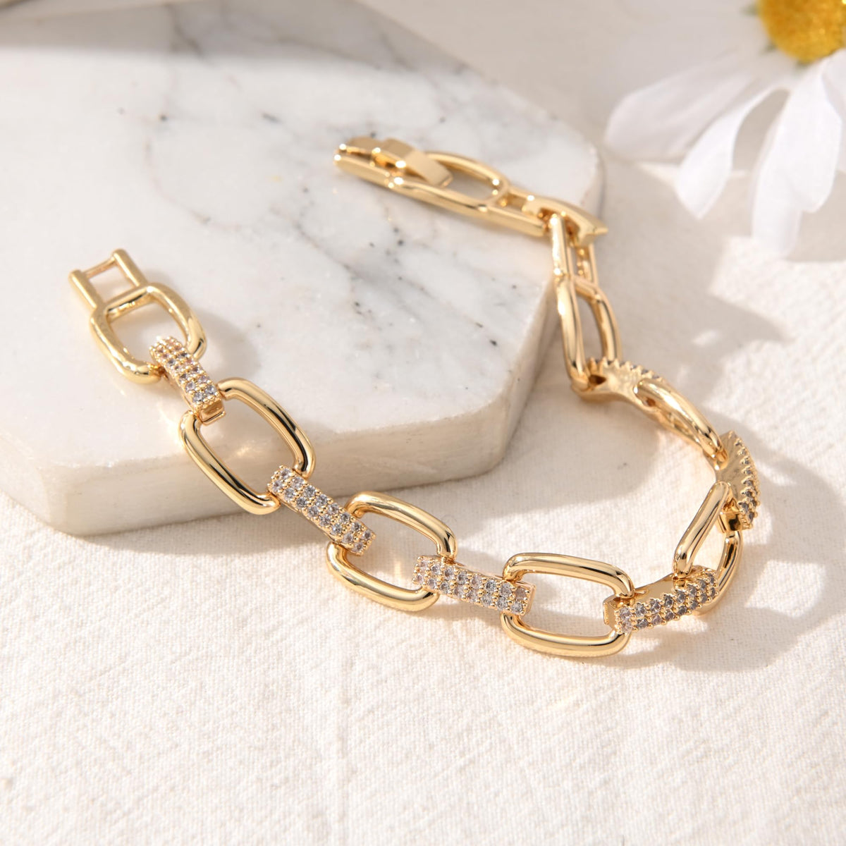Ginyejly Gold Bracelets for Women 14K Gold Plated Cuff Bangles Non Tarnish Stackable Adjustable Trendy 2026 Jewelry valentines day gifts for Girls
