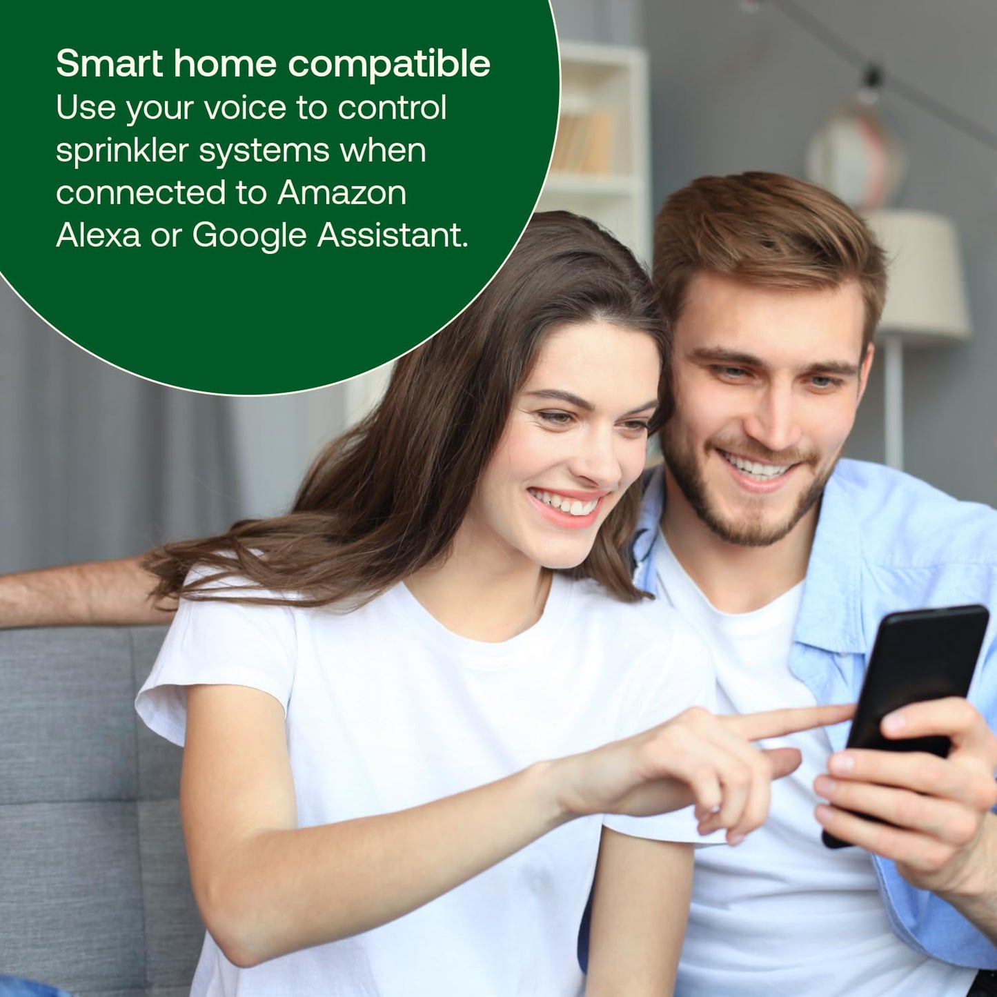 Rain Bird ARC8 App-Based Indoor/Outdoor Smart WiFi Irrigation Sprinkler Timer/Controller, 8-Zone/Station, EPA WaterSense Certified, Compatible with Alexa, Indoor/Outdoor 8-Station