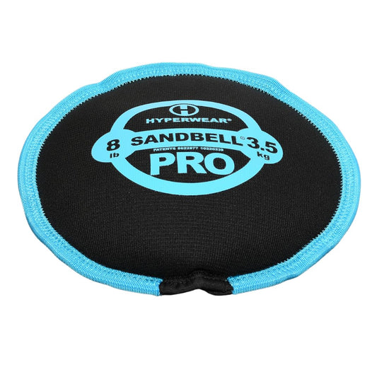 HYPERWEAR SandBell PRO Workout Sandbag, Pre-Filled Kettlebell Alternative, 8 lbs