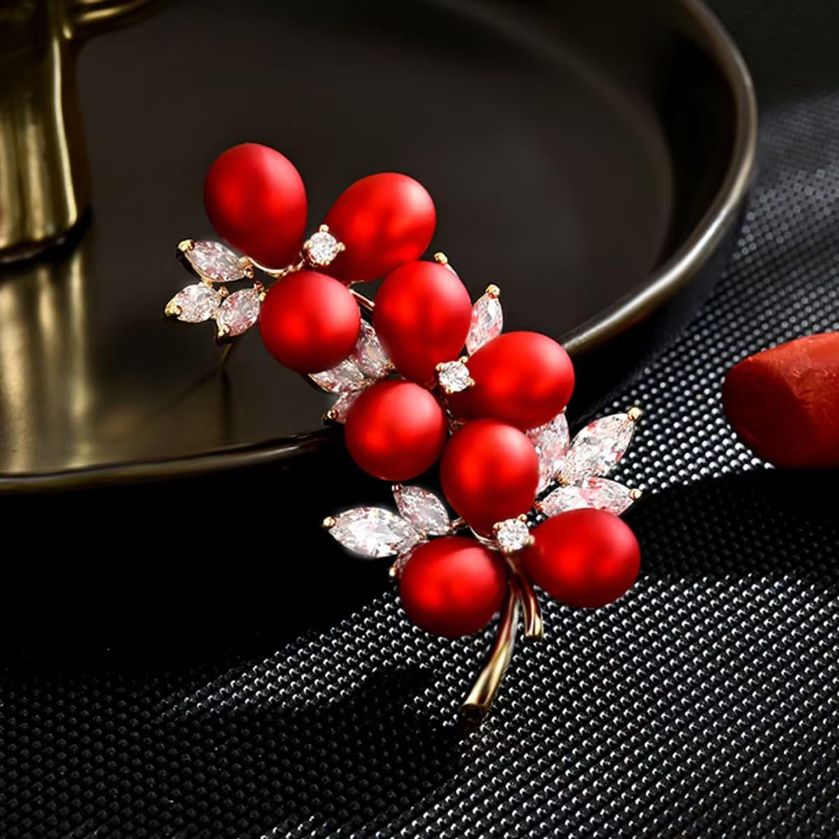 AILONMEI Brooches And Pins For Women Fashion Brooch Pins For Women Large Women's Brooches & Pins (Plum Blossom)