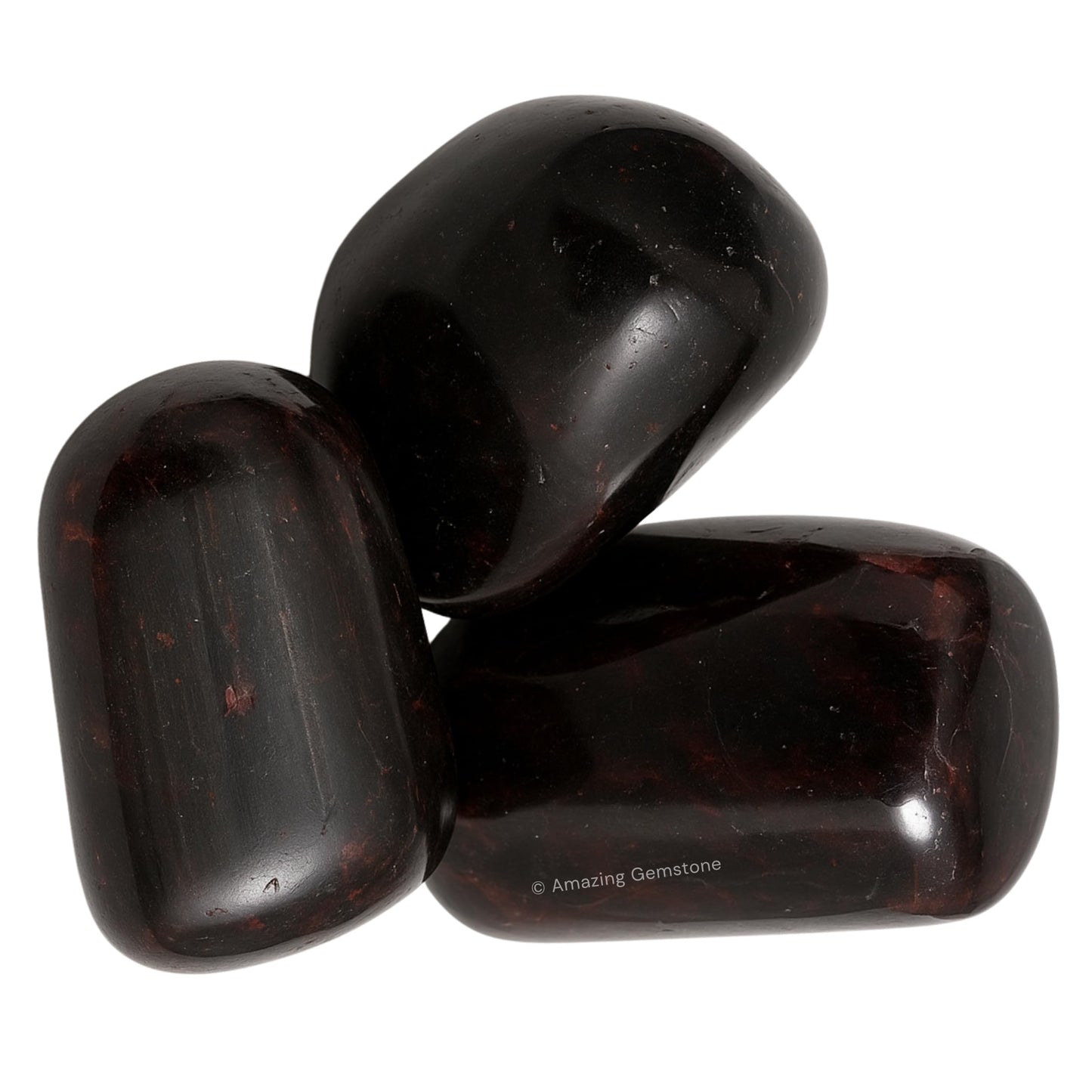 Amazing Gemstone Garnet Crystals and Healing Stones Tumbled - 1 oz Garnet Stone Gem Stones, Natural Healing Stones for Energy Balance, Stress Relief - Premium Polished Gems Rocks for Meditation