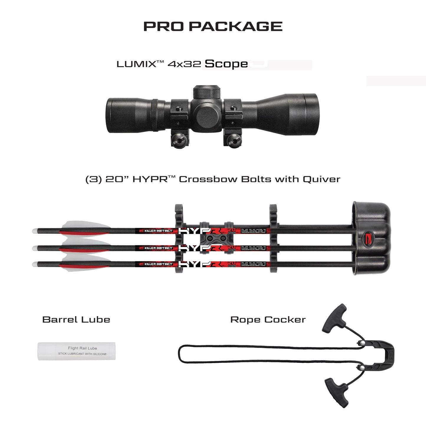 Killer Instinct Vital-X with Dead Silent Crank Crossbow Package. The Vital-X is a Top Crossbow for Hunting Deer or Your Favorite Game!