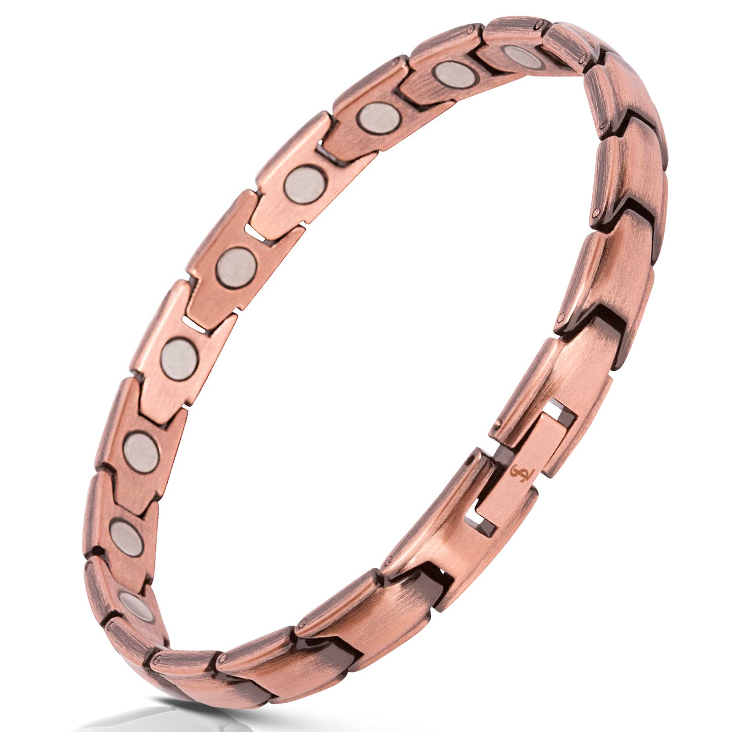 Smarter LifeStyle Elegant Copper Magnetic Bracelet for Women - Adjustable Bracelet Length with Sizing Tool for Perfect Fit, Magnetic Bracelets for Women, Womens Copper Bracelet