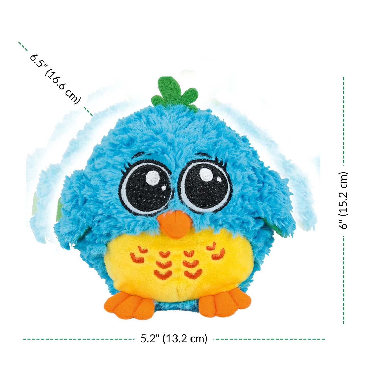 KiddoLab Baby Toys 6-12 Months & Up - 'Mr. Blue' Dancing & Singing Bird - Sound & Touch Activated Musical Toy for Boys & Girls - Ideal Gift for Infants, Babies & Toddlers