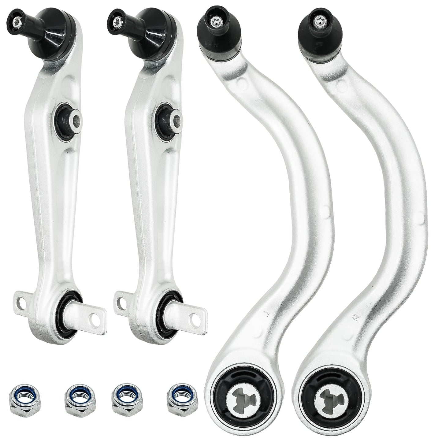 Front Lower Control Arm Fits for Tesla Model 3 2017-2021,Replacement for 104434100D 104435100C 104435400A 4Pcs with Ball Joint