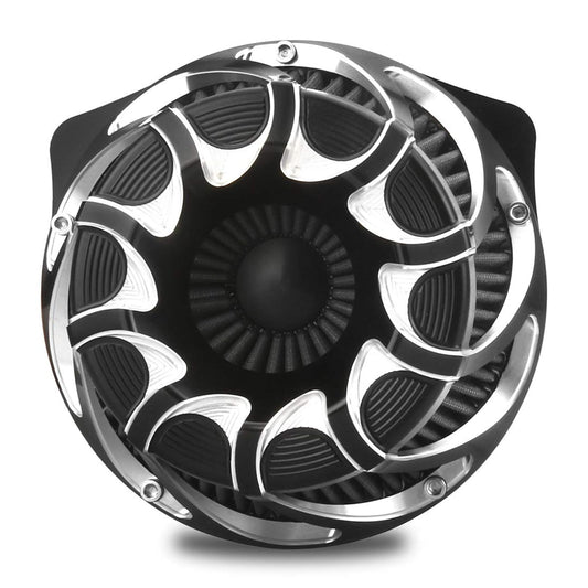 For harley air cleaner filter Touring street glide road king electra tri trike Dyna Sportster XL 883 1200 Softail air intake (Drift style -Contrast Cut, A-For Sportster XL models)