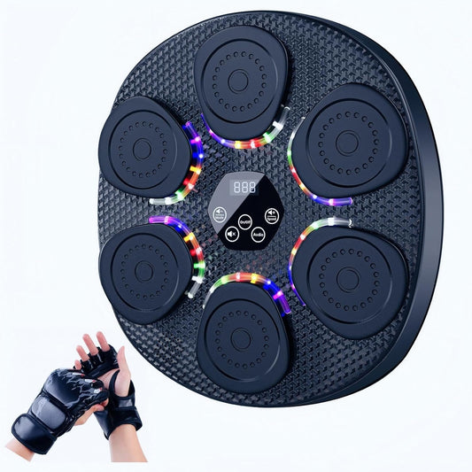 Smart Music Boxing Machine with Gloves, Fun Boxing Game Gift for Kids and Adults