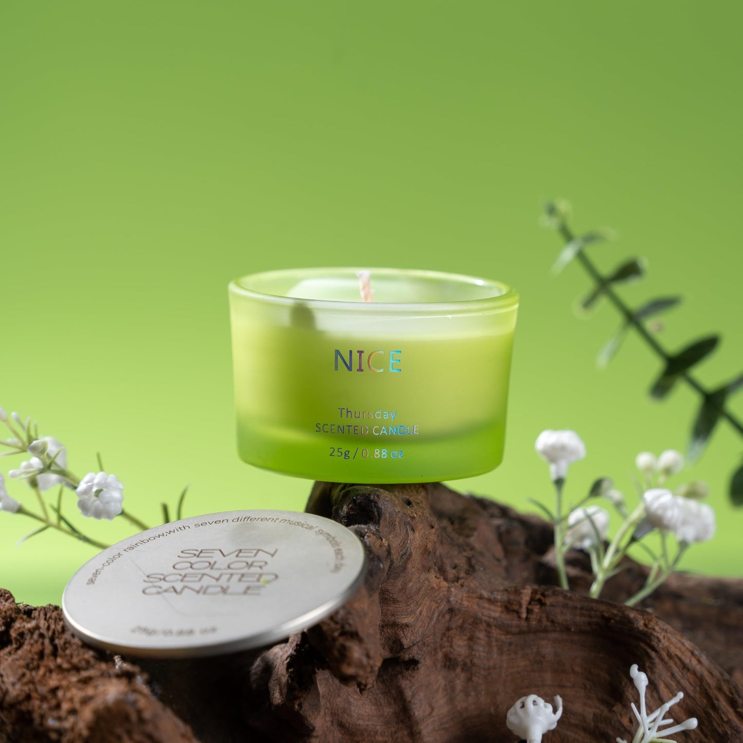 7-Day Rainbow Candle Set – The Perfect Mother's Day Candle Gift | Self-Care and Stress Relief Aromatherapy Candles - Family Relaxation Candle Set | Customers' Favorite Find!