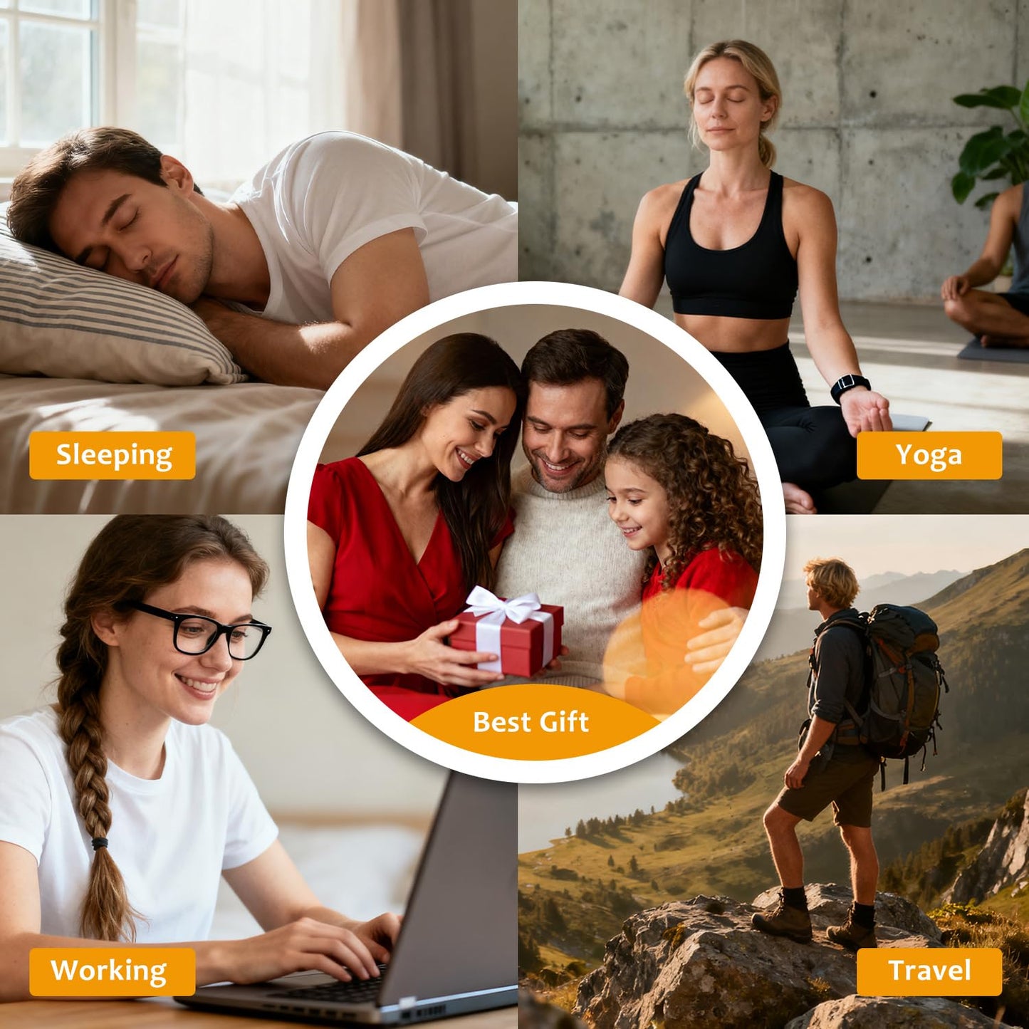Portable Sound Noise Machine for Baby Kids Adult with 21 Natural Soothing Sounds, Memory Function, 32 Levels of Volume, Powerful Battery, Noise Canceling, Sleep Sound Timer Therapy for Home, Travel